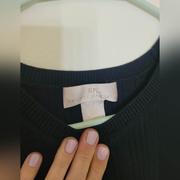 Rachel Parcell black ribbed dress - Picture 3 of 4